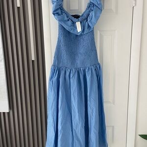New York & Company Blue Kids Casual Dress